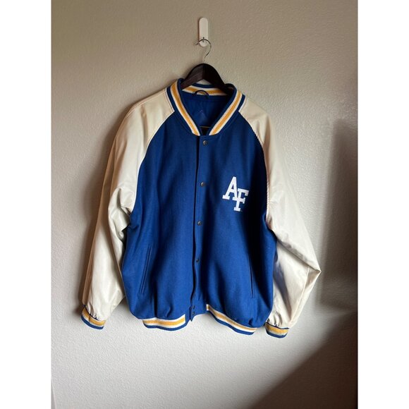 Vintage‎ Steve & Barrys Air Force Falcons Mens Jacket - Size XXL - Picture 1 of 6